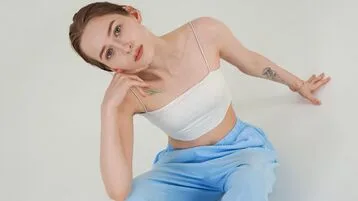MichaelaDelly cam model - white - photo 18
